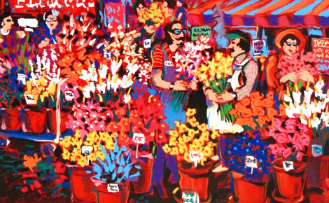Flower Shop Limited Edition Print - James Talmadge