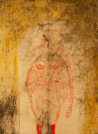 Femme En Rouge 1969 Limited Edition Print by Rufino Tamayo - 0 Femme En Rouge 1969 Limited Edition Print by Rufino Tamayo - 0
