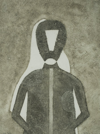 Hombre in Gris 1976 Limited Edition Print - Rufino Tamayo