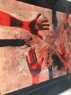 Tamayo Suite: Manos En Rojo, Plate #14 1979 Limited Edition Print by Rufino Tamayo - 1 Tamayo Suite: Manos En Rojo, Plate #14 1979 Limited Edition Print by Rufino Tamayo - 1