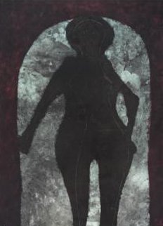Mujer En Negro 1973 Limited Edition Print - Rufino Tamayo Mujer En Negro 1973 Limited Edition Print - Rufino Tamayo