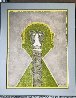 Cabeza En Amarillo Or Hombre En Vert 1976 Limited Edition Print by Rufino Tamayo - 1 Cabeza En Amarillo Or Hombre En Vert 1976 Limited Edition Print by Rufino Tamayo - 1