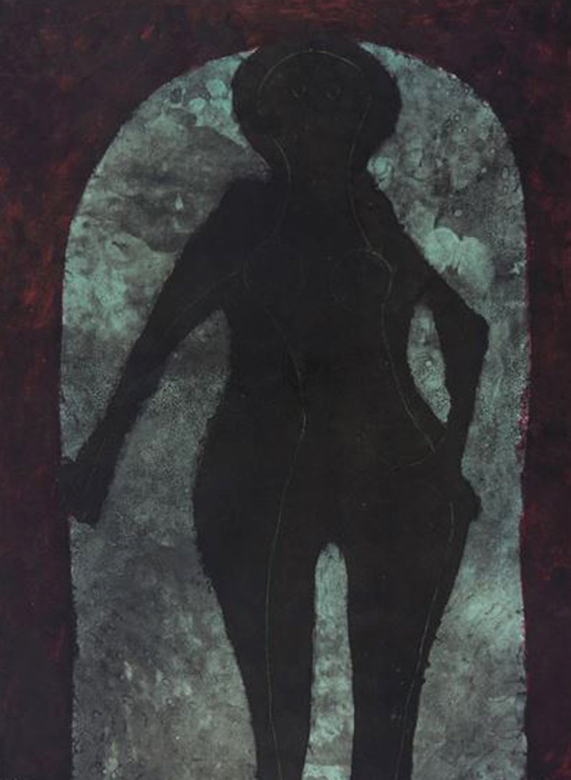 Mujer En Negro 1976 Limited Edition Print by Rufino Tamayo Mujer En Negro 1976 Limited Edition Print by Rufino Tamayo