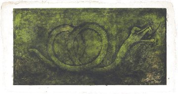 Quetzalcoatl (P. 248) 1978 Huge 27x52 Limited Edition Print - Rufino Tamayo Quetzalcoatl (P. 248) 1978 Huge 27x52 Limited Edition Print - Rufino Tamayo