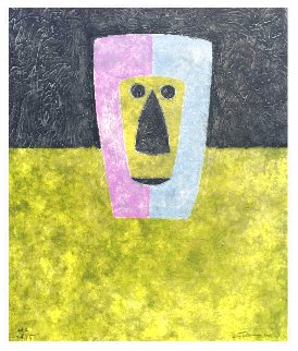 Máscara HC 1984 Limited Edition Print - Rufino Tamayo Máscara HC 1984 Limited Edition Print - Rufino Tamayo