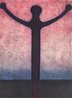 Orator, Hombre con Brazos Abiertos, 1984 HS - Huge Limited Edition Print by Rufino Tamayo - 0