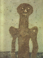 Torso (Olive Background) 1975 Limited Edition Print by Rufino Tamayo - 0 Torso (Olive Background) 1975 Limited Edition Print by Rufino Tamayo - 0