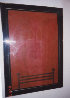 Figura En Rojo Mixographia 1977 47x31 Limited Edition Print by Rufino Tamayo - 2 Figura En Rojo Mixographia 1977 47x31 Limited Edition Print by Rufino Tamayo - 2