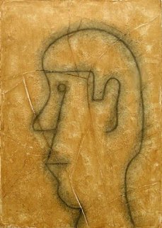 Perfil Sobre Estuco 1977 Mixographia Limited Edition Print - Rufino Tamayo Perfil Sobre Estuco 1977 Mixographia Limited Edition Print - Rufino Tamayo