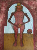 Femme Au Collant Rose (Mujer Con Mallas Rosas) 1969 Limited Edition Print by Rufino Tamayo - 0