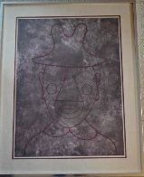 Untitled Lithograph 1960 Limited Edition Print by Rufino Tamayo - 1 Untitled Lithograph 1960 Limited Edition Print by Rufino Tamayo - 1