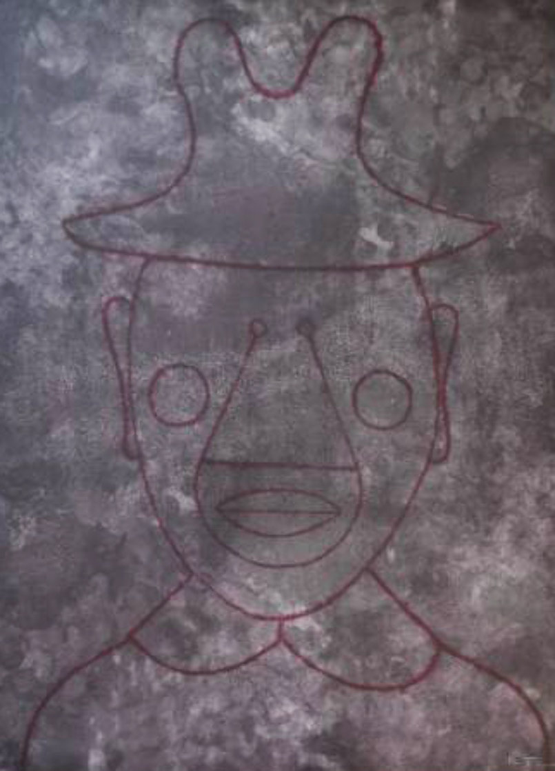Untitled Lithograph 1960 Limited Edition Print by Rufino Tamayo Untitled Lithograph 1960 Limited Edition Print by Rufino Tamayo