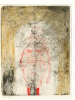 Femme En Rouge 1969 Limited Edition Print by Rufino Tamayo - 2 Femme En Rouge 1969 Limited Edition Print by Rufino Tamayo - 2