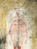 Femme En Rouge 1969 Limited Edition Print by Rufino Tamayo - 1