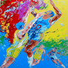 New York Basketball Game Limited Edition Print by Ted Tanabe - 0