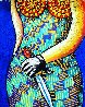 Anniversary, Madonna 60, Cut the Cake Party Girl! 2018 43x28 - Huge Original Painting by Jacques Tange - 0