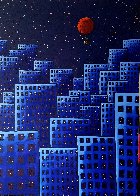 Red Balloon 2018 55x39 Super Huge Original Painting by Jacques Tange - 0 Red Balloon 2018 55x39 Super Huge Original Painting by Jacques Tange - 0