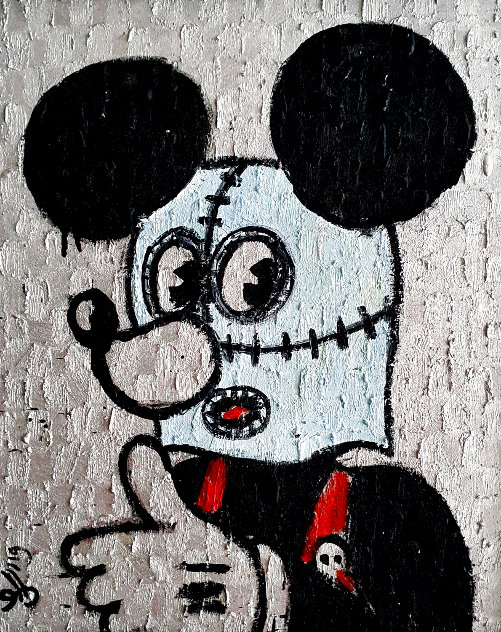 Anonymouse 2019 31x27 Original Painting by Jacques Tange