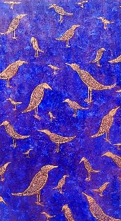 Memories Will Fade 2018 32x41 Original Painting - Jacques Tange Memories Will Fade 2018 32x41 Original Painting - Jacques Tange