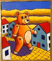 Suburb Menace 2012 49x41 Huge Original Painting by Jacques Tange - 1 Suburb Menace 2012 49x41 Huge Original Painting by Jacques Tange - 1