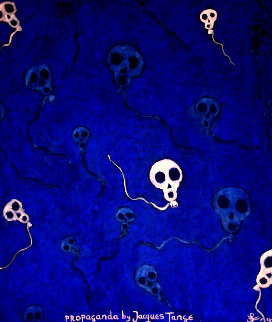 Propaganda 2015 49x41 Original Painting - Jacques Tange Propaganda 2015 49x41 Original Painting - Jacques Tange