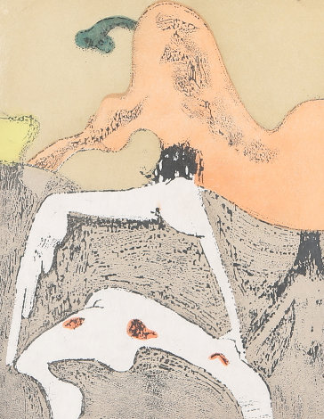 Corps Et Visage (Body And Face) 1973 Limited Edition Print - Dorothea Tanning
