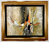 Untitled Abstract Painting  1970 32x38 Original Painting by Paul Tapia - 1