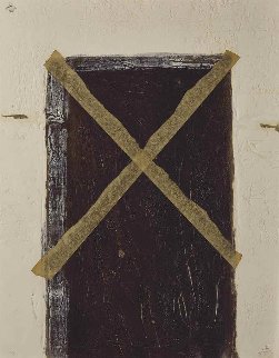 La Grande Porte 1972 Limited Edition Print - Antoni Tapies La Grande Porte 1972 Limited Edition Print - Antoni Tapies