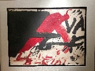 Signes Negres 1976 Limited Edition Print by Antoni Tapies - 2 Signes Negres 1976 Limited Edition Print by Antoni Tapies - 2
