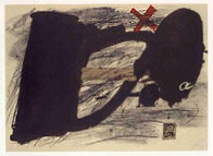 Llambrec #14 1975 Limited Edition Print by Antoni Tapies - 0 Llambrec #14 1975 Limited Edition Print by Antoni Tapies - 0