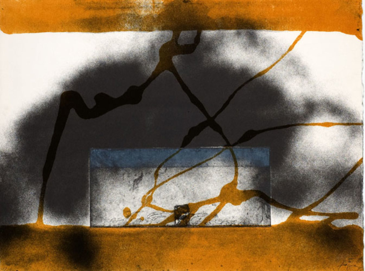 Regalim 1987 Limited Edition Print by Antoni Tapies Regalim 1987 Limited Edition Print by Antoni Tapies