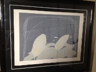Apparition #5 Limited Edition Print by Antoni Tapies - 1 Apparition #5 Limited Edition Print by Antoni Tapies - 1