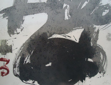 Forma Blanca 1988 Limited Edition Print - Antoni Tapies Forma Blanca 1988 Limited Edition Print - Antoni Tapies