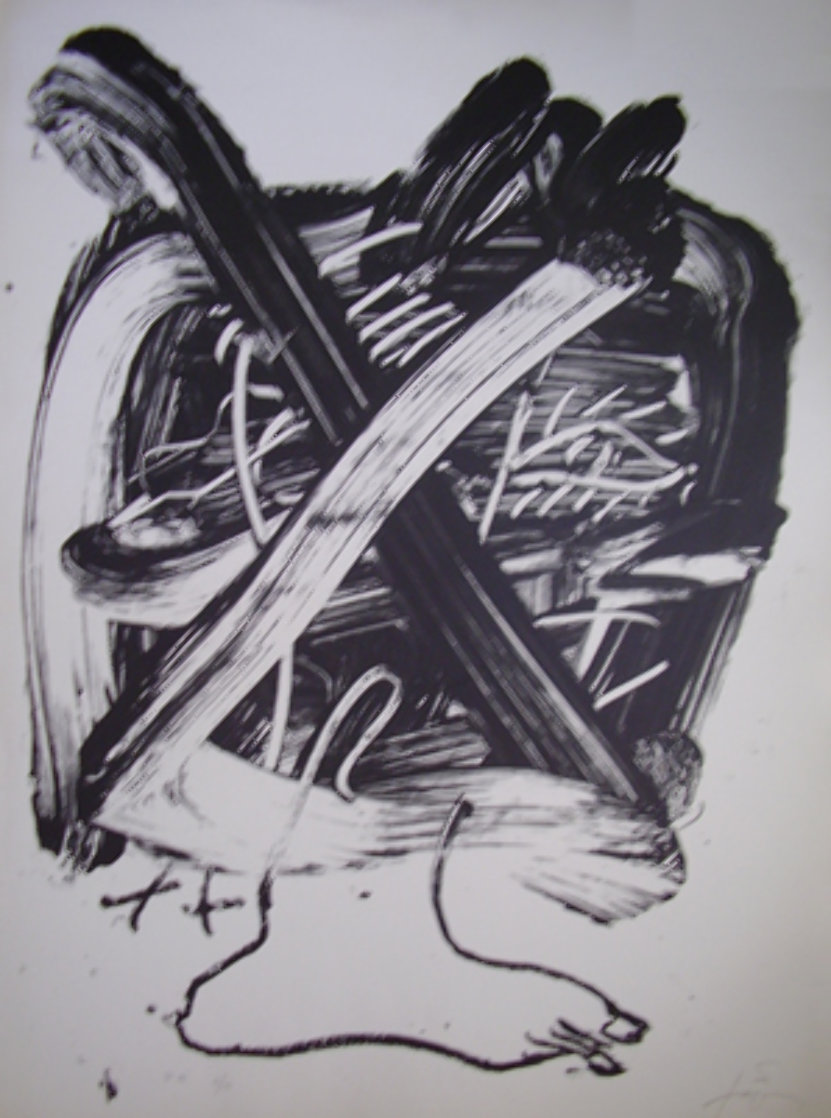 Desconocido Proof Limited Edition Print by Antoni Tapies Desconocido Proof Limited Edition Print by Antoni Tapies