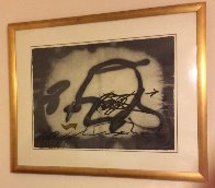 Profil Limited Edition Print by Antoni Tapies - 2 Profil Limited Edition Print by Antoni Tapies - 2