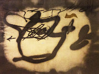 Profil Limited Edition Print by Antoni Tapies - 0 Profil Limited Edition Print by Antoni Tapies - 0