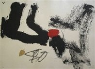 Fulla Limited Edition Print by Antoni Tapies - 1 Fulla Limited Edition Print by Antoni Tapies - 1