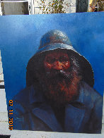 Old Man of the Sea 2000 24x20 Original Painting by Jorge Tarallo Braun - 2 Old Man of the Sea 2000 24x20 Original Painting by Jorge Tarallo Braun - 2