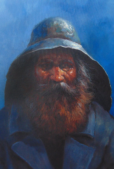 Old Man Of The Sea 2000 24x20 By Jorge Tarallo Braun