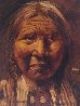 American Indian 1970 45x33 - Huge Original Painting by Jorge Tarallo Braun - 2