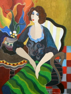 Day Dreaming #1 2014 Limited Edition Print - Itzchak Tarkay Day Dreaming #1 2014 Limited Edition Print - Itzchak Tarkay