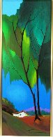 Foliage in Spring Embellished 2003 Limited Edition Print by Itzchak Tarkay - 1 Foliage in Spring Embellished 2003 Limited Edition Print by Itzchak Tarkay - 1