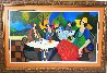 Spingtime Cafe 2002 Limited Edition Print by Itzchak Tarkay - 1 Spingtime Cafe 2002 Limited Edition Print by Itzchak Tarkay - 1