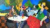 Spingtime Cafe 2002 Limited Edition Print by Itzchak Tarkay - 0 Spingtime Cafe 2002 Limited Edition Print by Itzchak Tarkay - 0