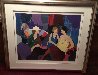 Trio/Cafe Chat Limited Edition Print by Itzchak Tarkay - 3
