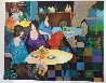 Afternoon Tea Limited Edition Print by Itzchak Tarkay - 1