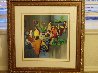 Lunch in the Blue 2007 Limited Edition Print by Itzchak Tarkay - 1 Lunch in the Blue 2007 Limited Edition Print by Itzchak Tarkay - 1