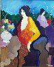 Eloisa 46x38 Original Painting by Itzchak Tarkay - 1 Eloisa 46x38 Original Painting by Itzchak Tarkay - 1
