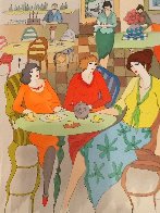 Three Sisters 2006 Limited Edition Print by Itzchak Tarkay - 3 Three Sisters 2006 Limited Edition Print by Itzchak Tarkay - 3