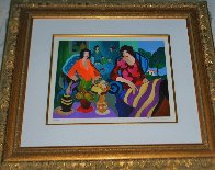 Patio Secret 2006 Limited Edition Print by Itzchak Tarkay - 2 Patio Secret 2006 Limited Edition Print by Itzchak Tarkay - 2